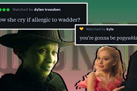 Wicked Movie Reviews to hold space with