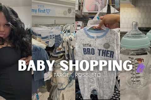 Baby Shopping For A Babyboy For The First Time As A Second Time Mom + Shopping Haul ♡