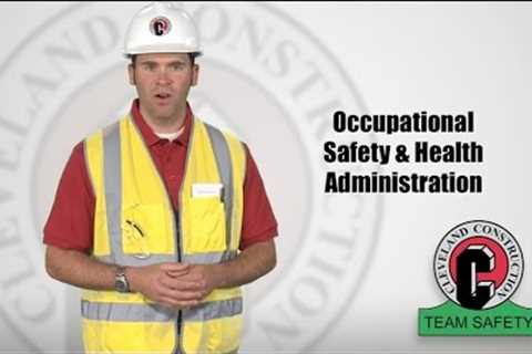 Construction Safety Training Video by Cleveland Construction, Inc.