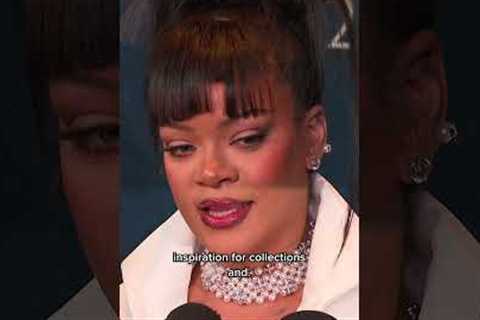 Rihanna is Proud of A$AP Rocky's New Fashion Award #rihanna #asaprocky #shorts