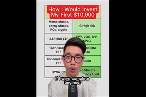 How I Would Invest My First $10,000
