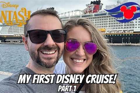 My First Disney Cruise Aboard the Disney Fantasy! Part 1