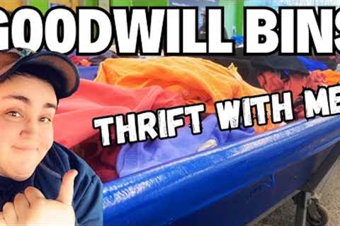 Thrift With Me at The Goodwill Bins Outlet | Reseller Life