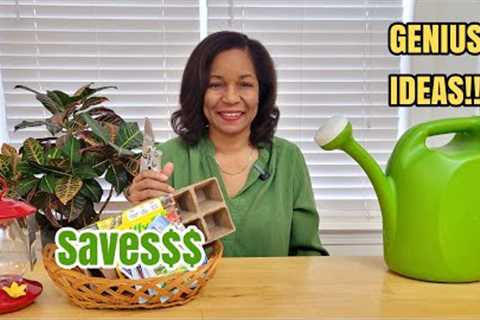 14 Gardening Hacks that Save You Time and Money $$ | Garden DIYs