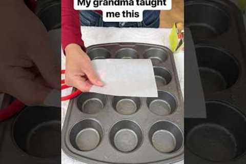 Create the perfect muffin holder #baking #bakinglove #muffins #cupcakes #bakingtime