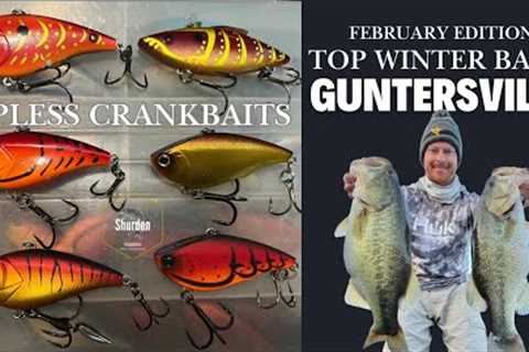February Top Baits for Bass Fishing on Lake Guntersville (Lipless Crankbaits)