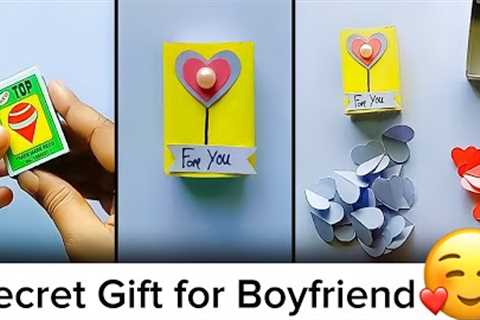 DIY Secret Handmade Gift Making for Boyfriend !! Birthday Gift for Boyfriend !!