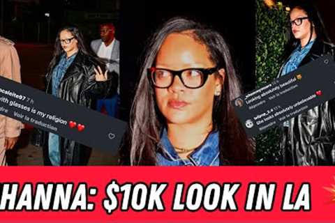 Rihanna and A$AP Rocky Captivate Los Angeles – January 28, 2025#reaction #asdfashionstyle