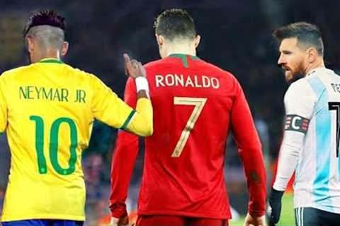 Neymar vs Cristiano Ronaldo vs Messi ● National Heroes