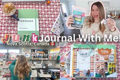 Junk Journal with me 📖 A beginner’s guide to junk journaling ✂️🗑️