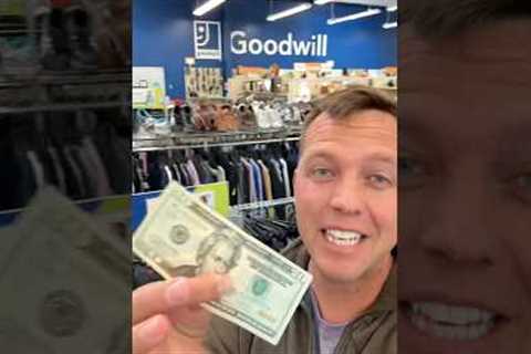$20 at Goodwill - How Much can I make #reselling #thrift #makemoneyonline