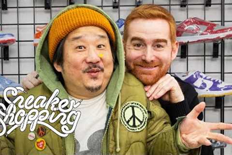 Bobby Lee and Andrew Santino Go Sneaker Shopping With Complex