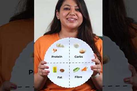 How to plan a BALANCED MEAL 🍛 #dietplanning