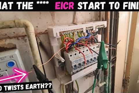 How to do an EICR start to finish - Electrical Safety Inspection and Test