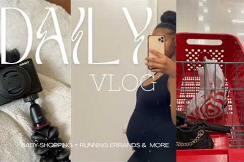 VLOG | Running Errands + Being Productive + LOTS of Baby Shopping &amp; More!