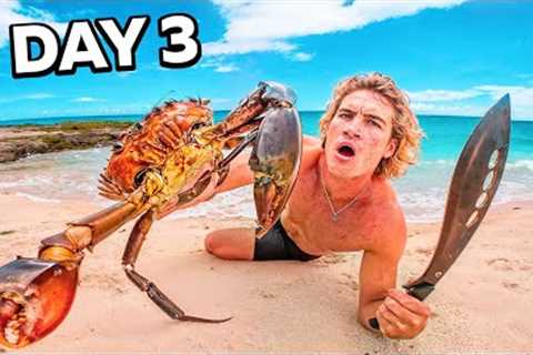 Eating ONLY What I CATCH For 3 DAYS (Solo Mission)
