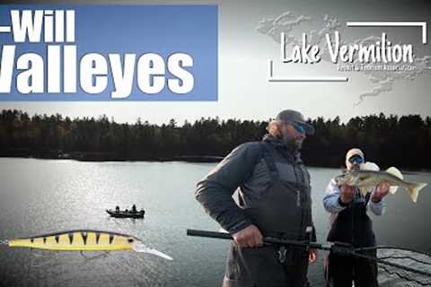 Jerkbaits for Walleyes on Lake Vermilion