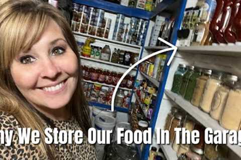 All the Areas We Store Our Food | Food Storage | Large Family Preppers