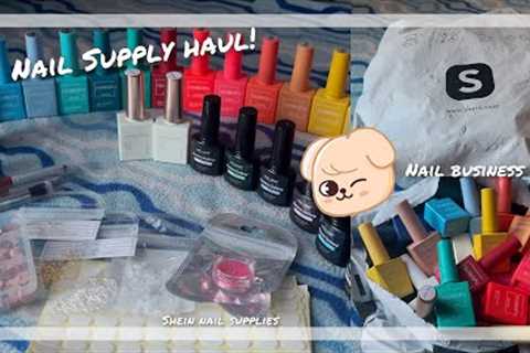 SHEIN Nail Supply Haul! ♥ Unpacking SHEIN Items, Affordable Nail Supplies, First Haul Video