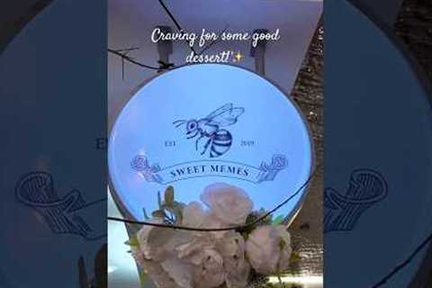 Found a cute dessert place!🫶 #dessert #photography #yummy #food #quick #shorts #shortvideo