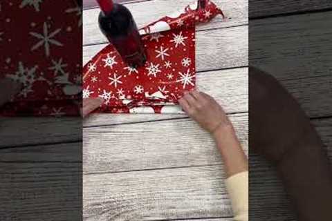 How To Wrap A Bottle of Wine
