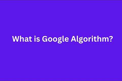 What is google algorithm | Google algorithm update | Google Penalty |