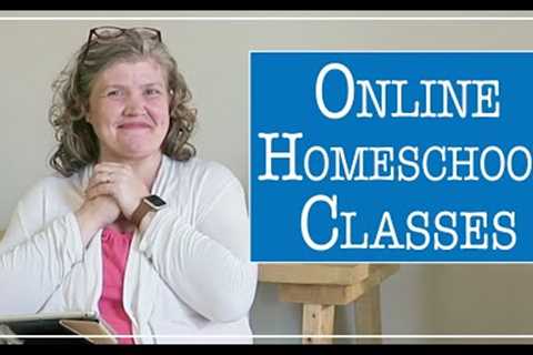 Online Homeschool Classes?  5 to Try