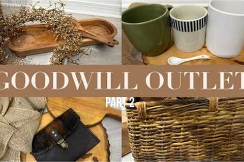 GOODWILL BINS OUTLET SHOP WITH ME &amp; HAUL THRIFTING FOR HOME DECOR THRIFT STORE part 2