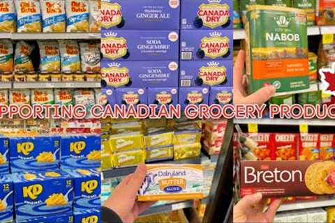 SUPPORTING CANADIAN GROCERY PRODUCTS 🇨🇦