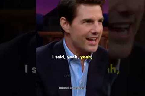 Tom Cruise tells a great funny story about his mother #shorts #funny