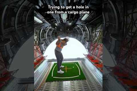 POV: You hit a golf shot out of a cargo plane… #ad