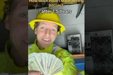 Total Profit Mining Bitcoin for 1.5 Years 💰