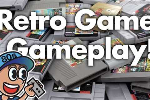 Retro Game Gameplay!