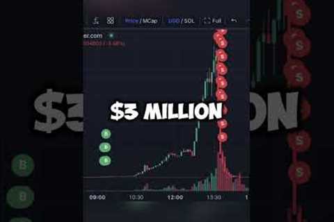 Dev rug pulled a meme coin for a $3,000,000 profit