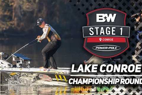 Bass Pro Tour | Stage 1 | Lake Conroe | Championship Round Highlights