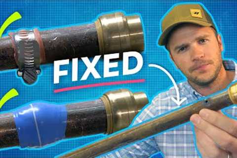 How to Fix an EMERGENCY LEAK: Two Methods 🔧 💦