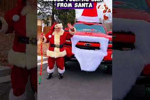 Choose Your RC Car from Santa 🎄🎅 #shorts #automobile #christmas #rc