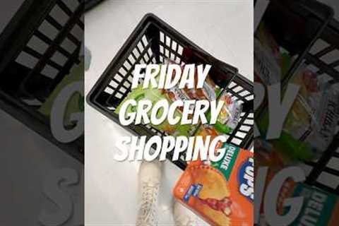 Friday grocery shopping 🛒 #asmr #groceryshoppinghaul #shopwithme #grocery #groceryhaul #foodhaul