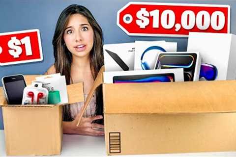 I Bought a $1 vs $10,000 Apple Mystery Box