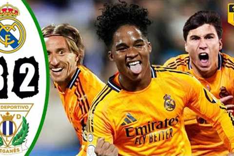Real Madrid vs CD Leganés 3-2 Resumen Y Goles - Copa Rey 2025 HD