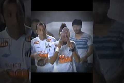 Santos Fc neymar mask 2011 and mask 2025🎭🤙#edit #football #shorts #shortvideo..