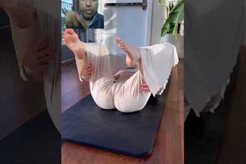 Best leg stretch #fitness #yoga