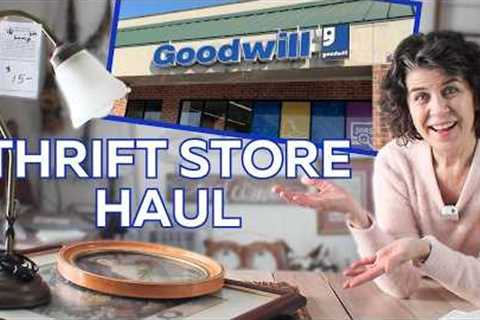 Goodwill Thrift Store Shopping - Vintage Home Decor Haul