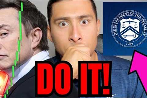 ELON MUSK to MAKE CRYPTO EXPLODE Because of this? (MASSIVE if APPROVED)