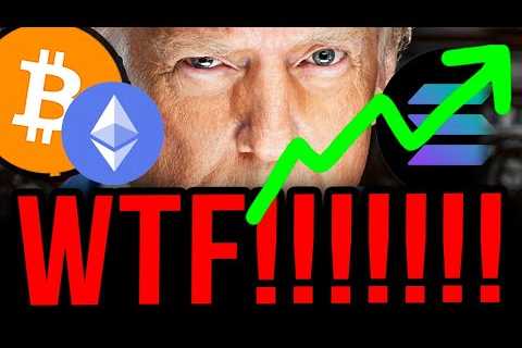 BITCOIN: TRUMP CHANGED THE GAME FULLY!!!!!! (urgent)