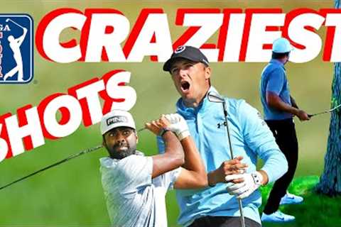 CRAZIEST shots of ALL TIME on the PGA TOUR