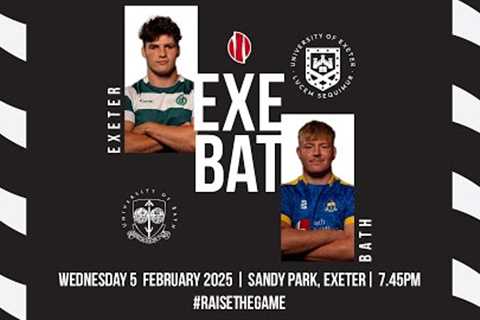 Exeter vs Bath | Men's BUCS Super Rugby