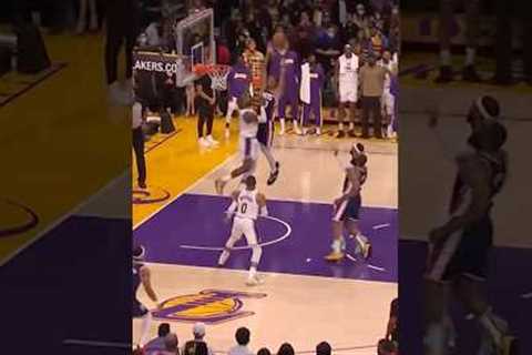 When LeBron got DUNKED ON 😳🤯