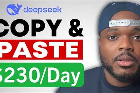 FASTEST Way to Make Money Online with DEEPSEEK AI BOT ($230/Day)