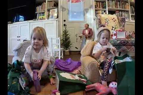 Twins open birthday presents 2025